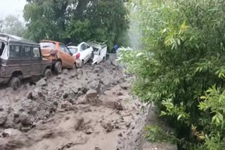 After a brief lull, the cloudbursts in the higher reaches of the Himalayas were wreaking havoc in Himachal Pradesh's Kinnaur district. After the cloudbursts in Chamba, nature's fury was reported in the Kinnaur area. Sudden and flash floods were reported due to cloudbursts in the middle drain at Kamru village in Kinnaur district.