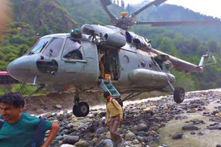 Relief and Rescue Operations in Kullu.