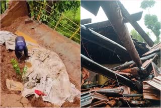 Heavy rain in chikkamagaluru