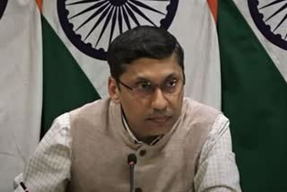 External Affairs Ministry spokesperson Arindam Bagchi