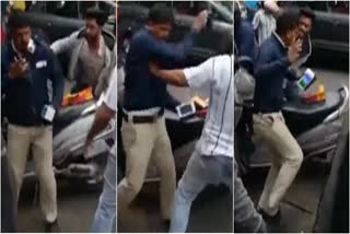 Attack on traffic police