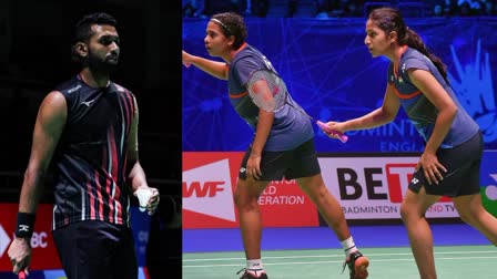 HS Prannoy, treesa jolly and gayatri gopichand