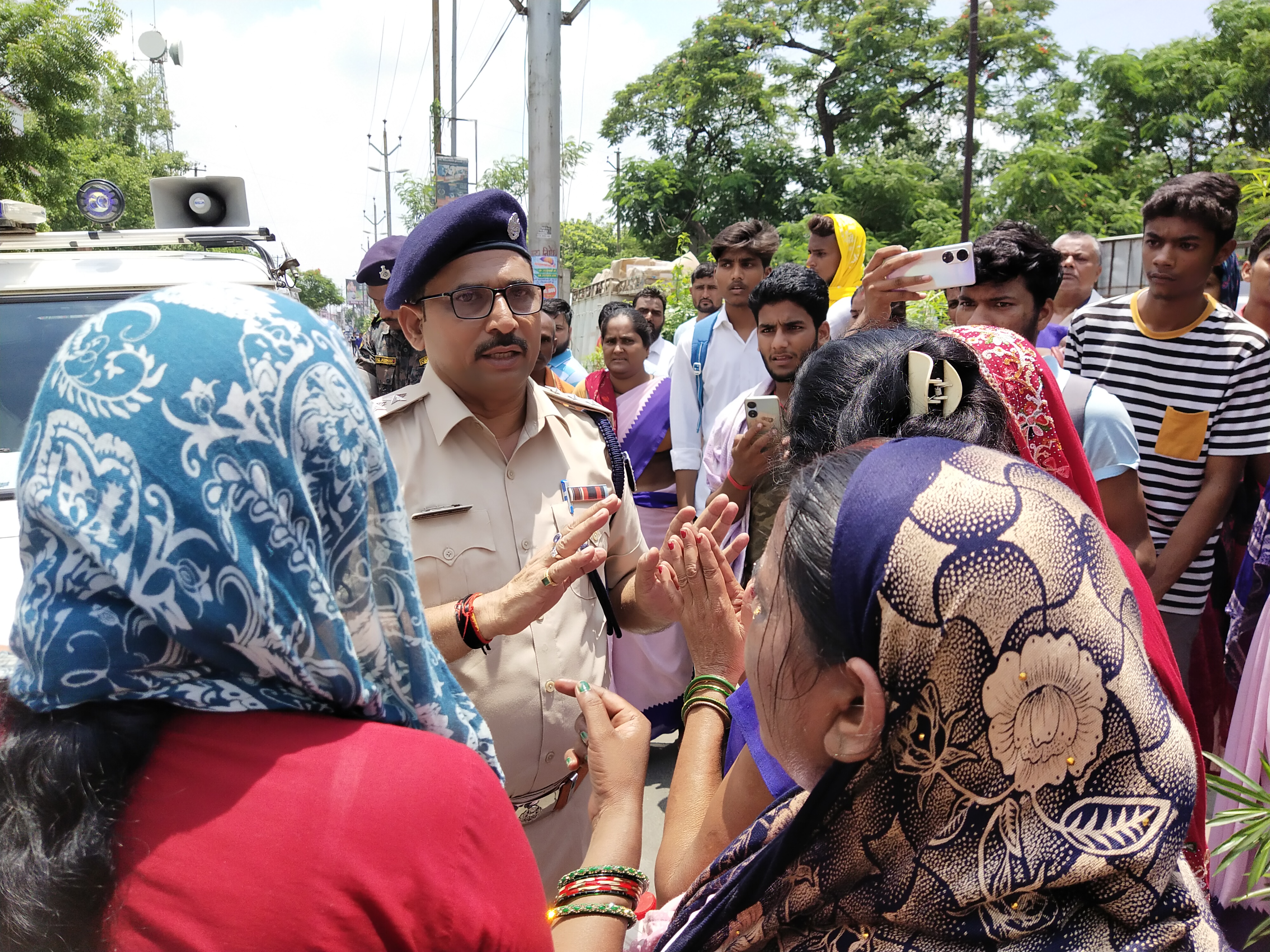 आशा कार्यकर्ताओं का प्रदर्शन