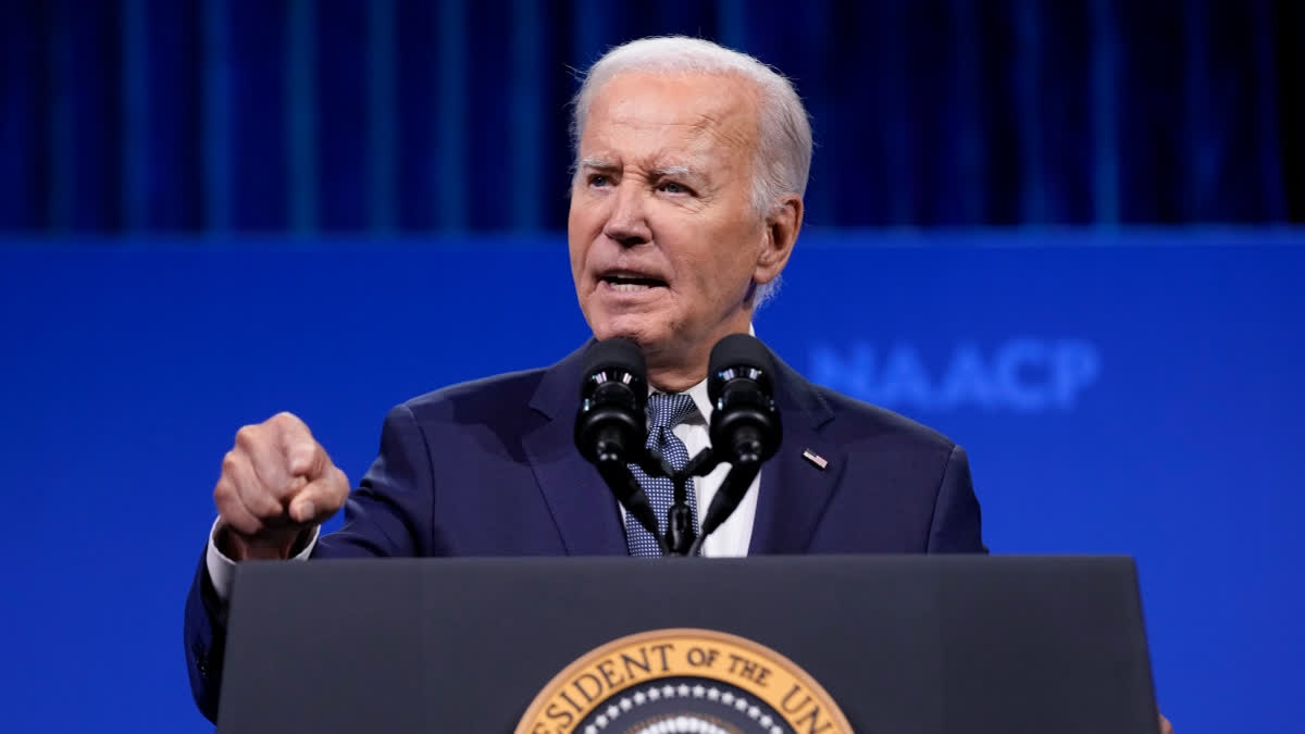 President Biden faced mounting calls from Democratic members of Congress to withdraw from the presidential race amid worries about his debate performance and health issues following a COVID-19 diagnosis. Despite these calls, Biden signalled his intention to continue campaigning and challenged Trmp's vision for America during his acceptance speech at the Republican National during his acceptance speech at the Republican National Convention.