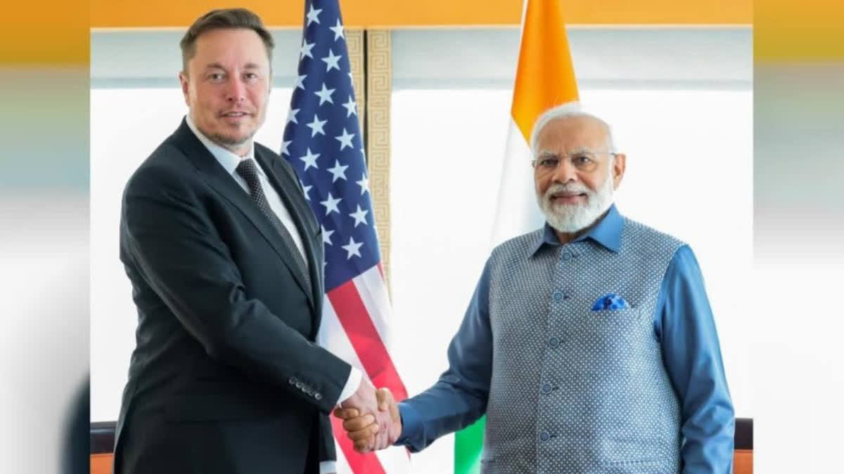 Musk has congratulated PM modi for  most followed world leader on social media platform X