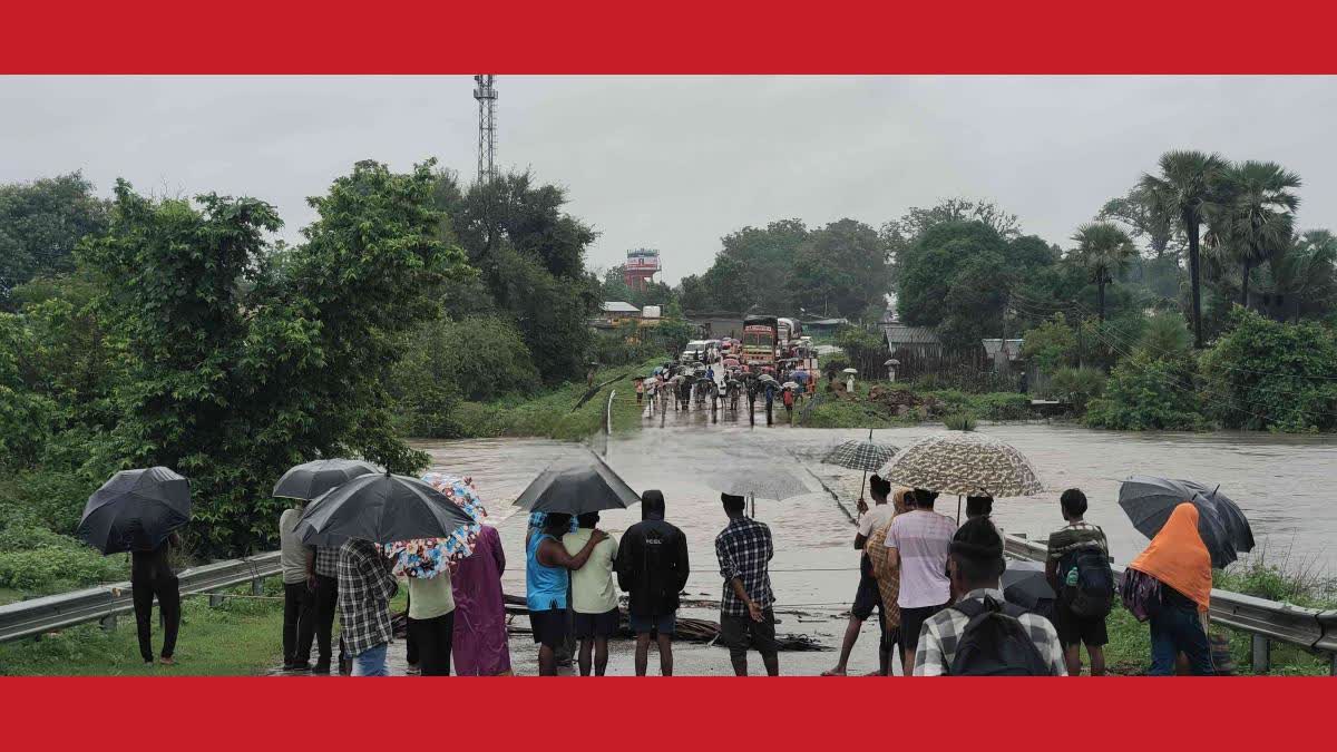 heavy rain in Bastar