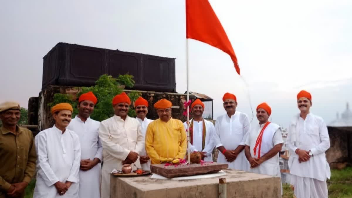 Vayu Dharana puja in Garh Palace