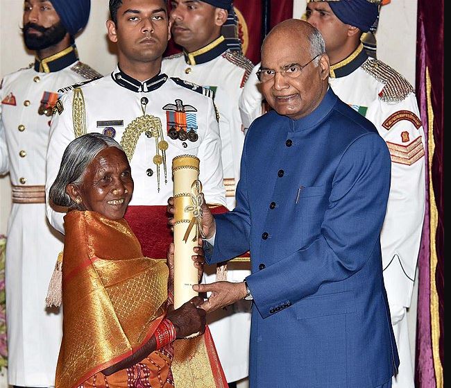 Padma shri Kamala Pujari