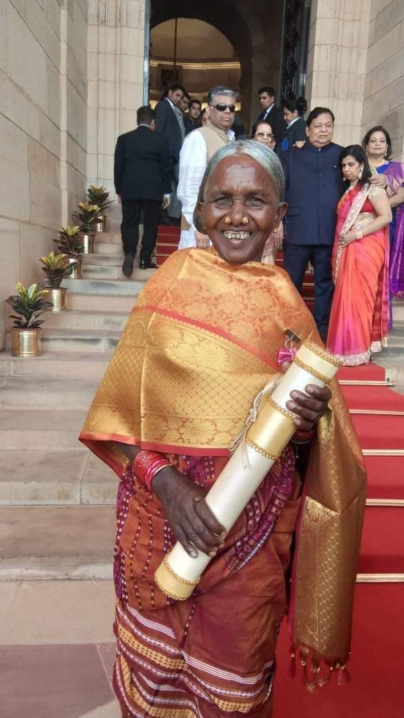 Padma shri Kamala Pujari