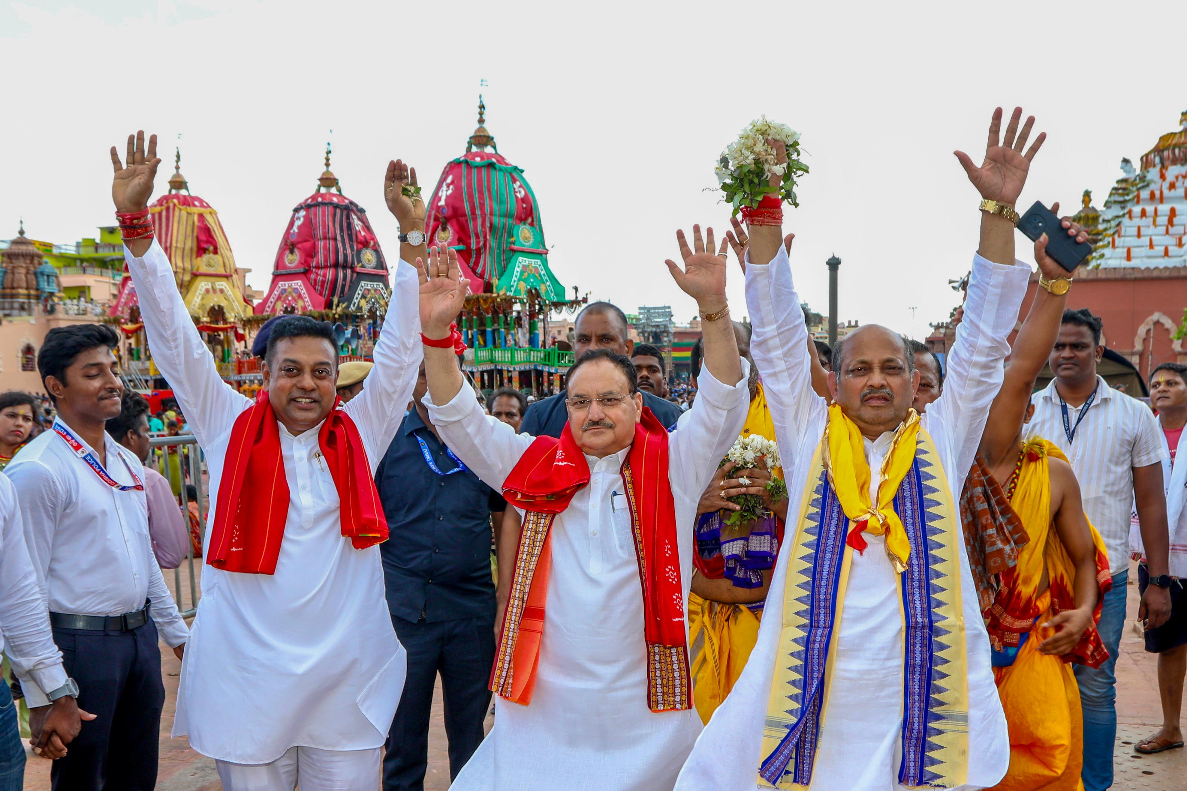 ଆଜି ବିଜେପି ରାଜ୍ୟ କାର୍ଯ୍ୟକାରିଣୀର ଅବସରରେ ପୁରୀରେ ନଡ୍ଡା