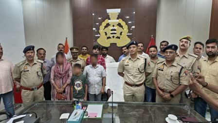 चचेरे भाई ने किया था छात्र का अपरहन, पुलिस ने किया गिरफ्तार