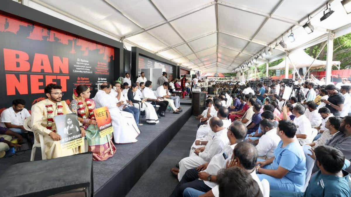 DMK won't stop until NEET exemption is secured, says Stalin; party stages hunger strike seeking abolition of test