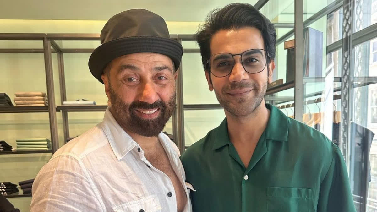 Actor Rajkummar Rao on Sunday shared a picture with the ‘man of the hour’ Sunny Deol, and said he is proud of him and his achievements. Sunny Deol is currently basking in the massive success of his action drama film Gadar 2. Taking to Instagram, Rajkummar shared a happy picture with the senior actor Sunny.