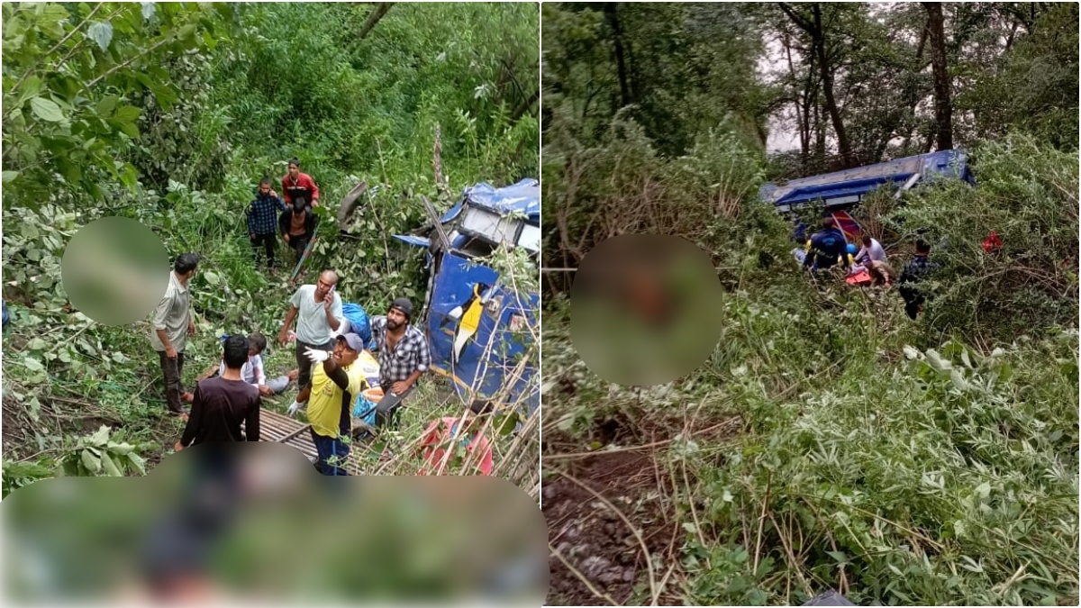 Bus accident in Uttarkashi