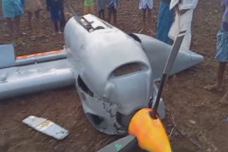 DRDO drone crashes in Chitradurga district of Karnataka