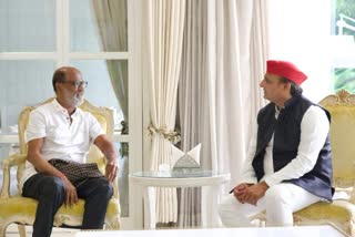 Rajinikanth And Akhilesh Yadav