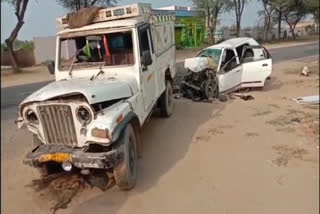 Four killed, three injured in car pickup van collision in Rajasthan