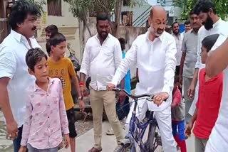 Bandi Sanjay Cycle Ride in Karimnagar