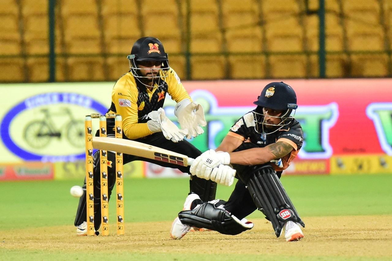 Maharaja Trophy: Hubli Tigers beat Shimoga Lions by 8 wickets