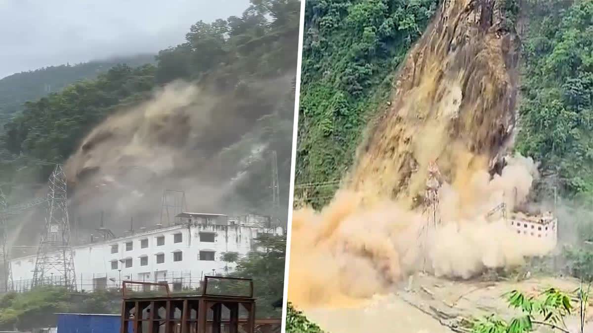 Landslide in Sikkim