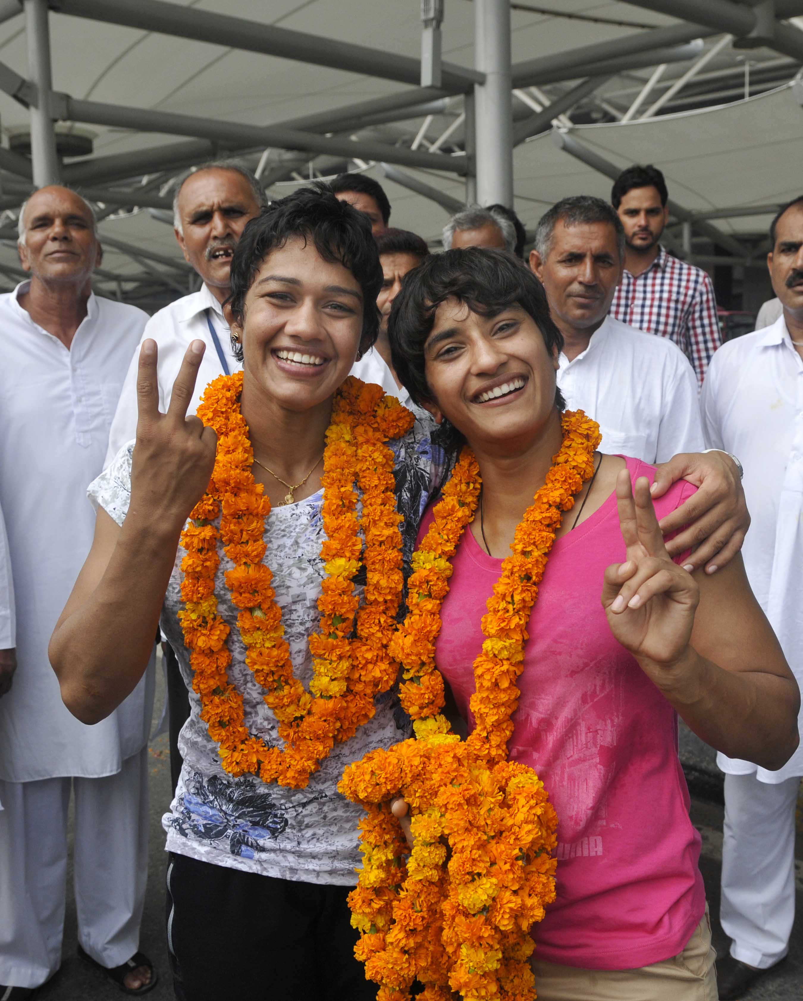 Babita Phogat and Vinesh Phogat