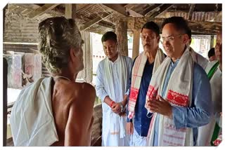 Gaurav Gogoi in Majuli