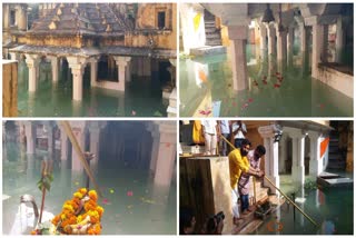 Ambikeshwar Mahadev Temple submerged