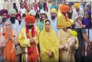 Punjab CM Bhagwant Mann Pays Obeisance At Takhat Sachkhand Sri Hazur Sahib Nanded watch video