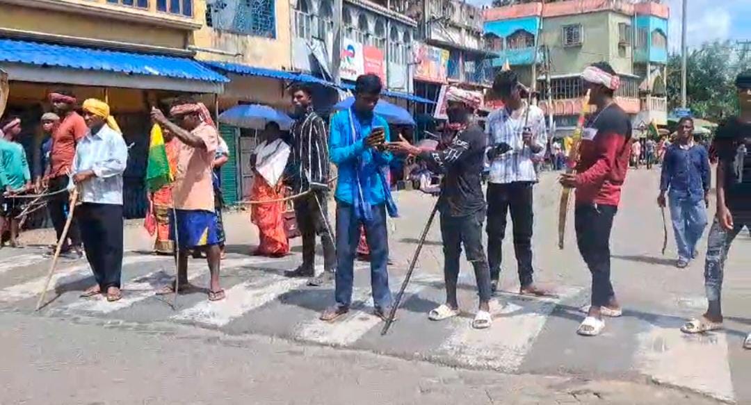 Tribals Protest