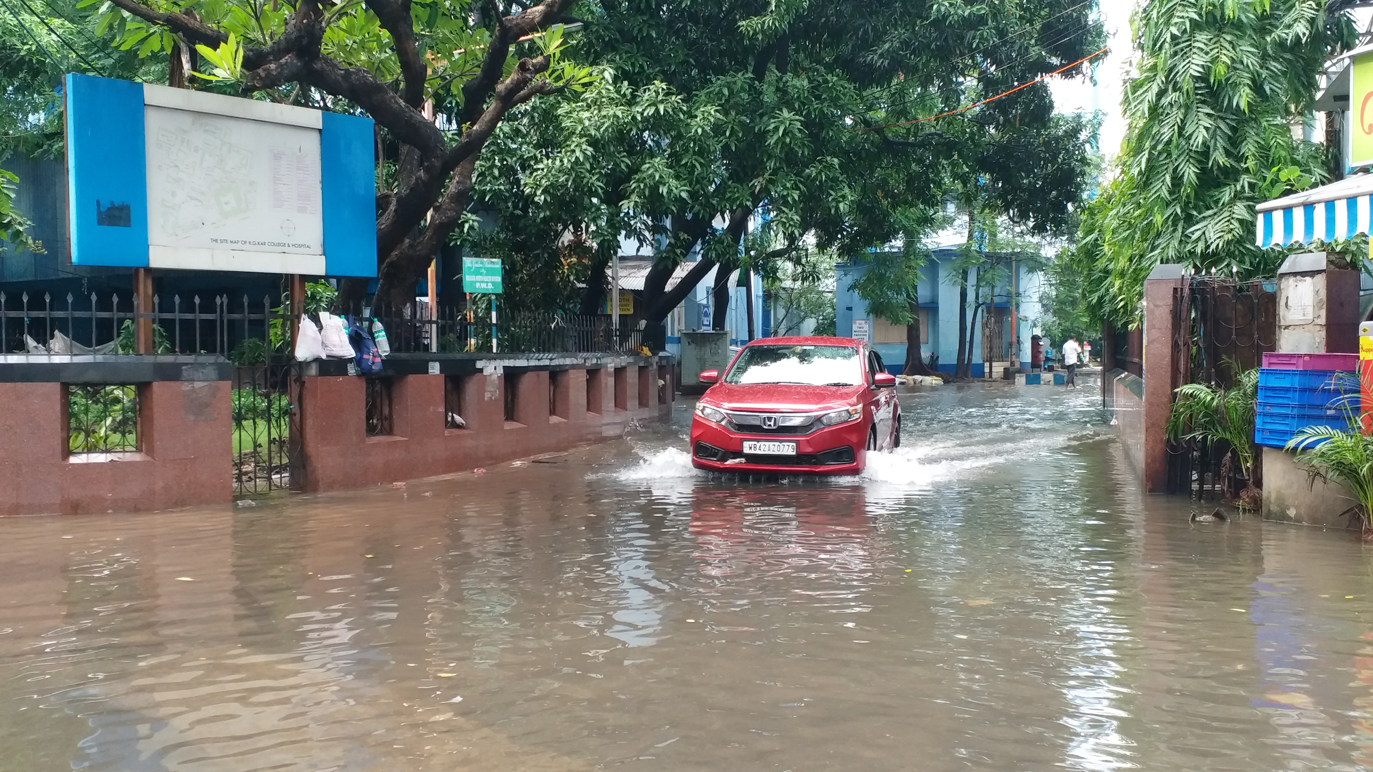 Waterlogged Kolkata