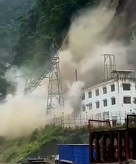 Landslide in Sikkim