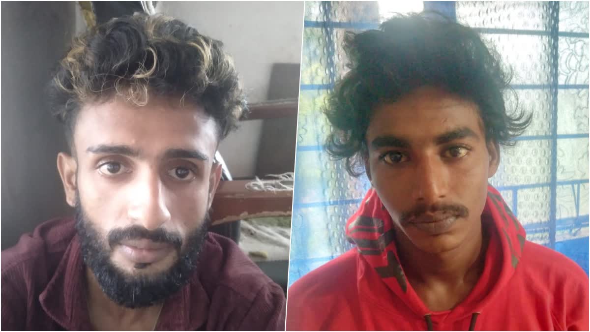 Thieves Arrested In Kasaragod  Kasaragod  Manglore  Bike Theft  Police  മാലപൊട്ടിക്കലും ബൈക്ക് മോഷണവും  യുവാക്കള്‍ പൊലീസ് പിടിയില്‍  പൊലീസ്  മുഹമ്മദ്‌ ഇജാസ്