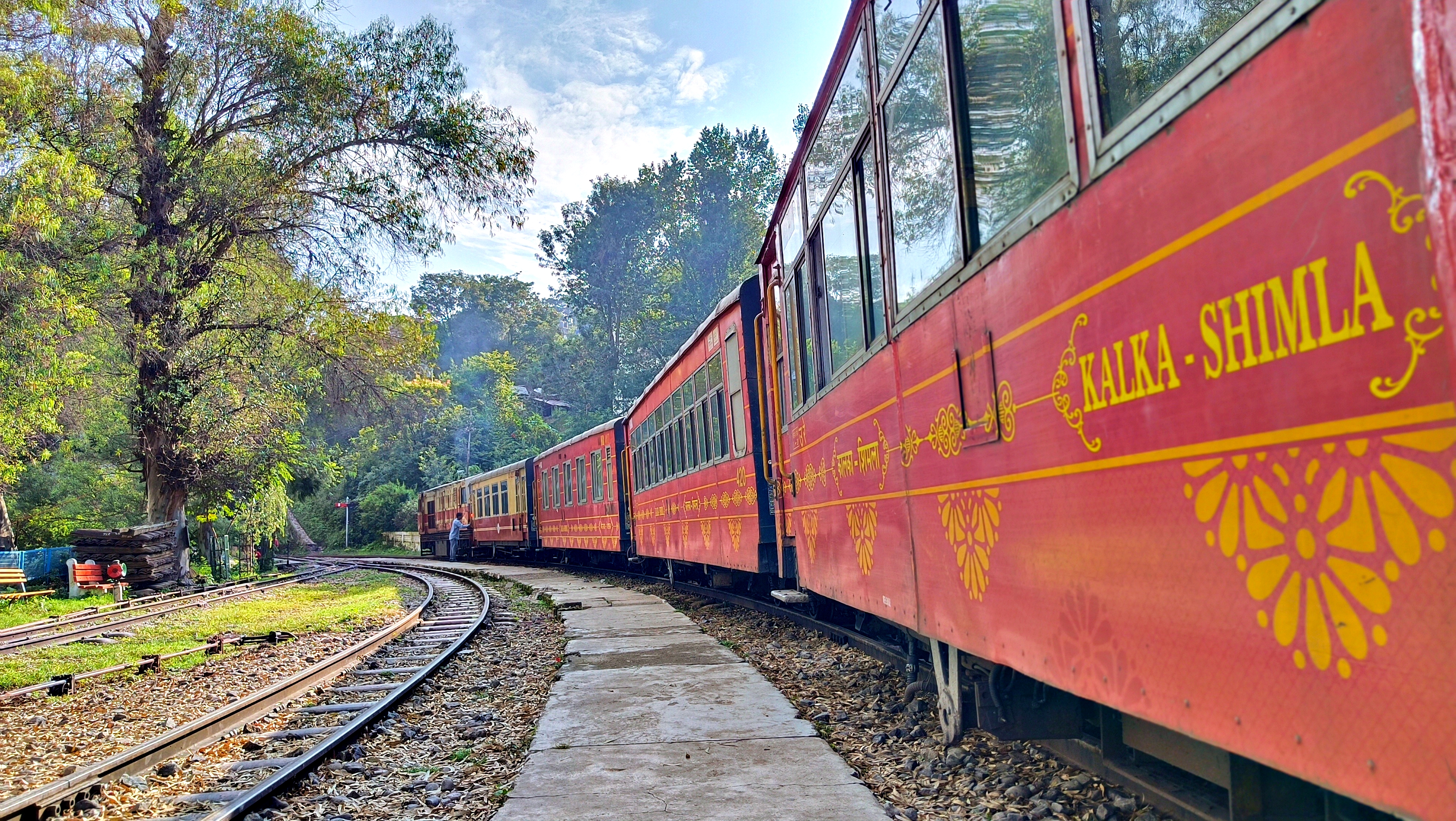 Kalka Solan Train starts