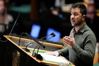 Ukrainian President Volodymyr Zelenskyy has said that Russia is "weaponising" everything from food and energy to abducted children in its war against Ukraine and he warned world leaders that the same could happen to them.  "When hatred is weaponised against one nation, it never stops there," he said at the UN General Assembly's annual top-level meeting on Tuesday. "The goal of the present war against Ukraine is to turn our land, our people, our lives, our resources into weapons against you against the international rules-based order."