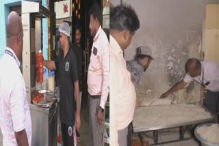 food saftey department officials raid at ambattur