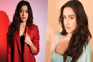 Shraddha Kapoor and Rashmika Mandanna attended Ambani's Ganpati Puja event, sparking speculation about their equation with each other. The event was graced by a host of Bollywood A-listers, including Shah Rukh Khan, Salman Khan, and Ranveer Singh. Both Shraddha and Rashmika donned elegant outfits for the occasion, with Shraddha in a pearl white traditional outfit and Rashmika in an off-white saree, both looking stunning.