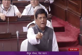 Leader of the House in Rajya Sabha Piyush Goyal