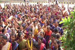 Anganwadi Demands in Telangana