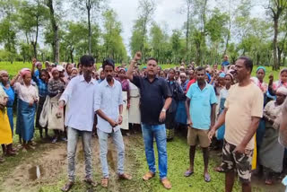 Tea workers stage protest at Balijan Tea Estate