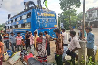 124 passengers in 47 seater bus in Haridwar