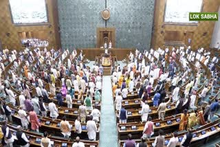 Etv Bharat Loksabha Passed Women Reservation Bill  വനിതാ സംവരണ ബില്‍  ലോക്‌സഭ  Loksabha  ലോക്‌സഭയില്‍