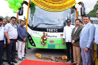 Puvvada Ajay Kumar Inaugurate Electric Buses