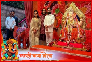 CM Eknath Shinde Ganapati Darshan