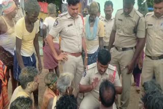 YCP leaders attacked Dalits in Vinayaka immersion
