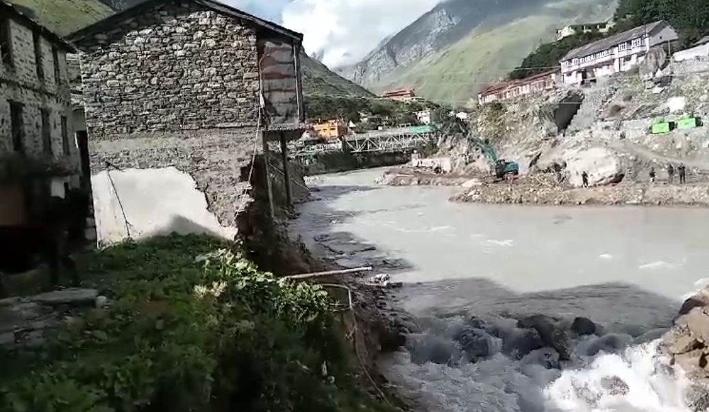 Badrinath House collapsed