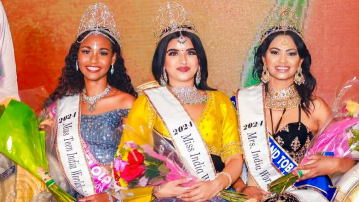 Dhruvi Patel, a Computer Information Systems student from the USA, has won Miss India Worldwide 2024, a prominent Indian Pageant held outside India. She expressed that the title represents her heritage and provides a platform to inspire others. The first runner-up was Lisa Abdoelhak from Suriname, followed by Malvika Sharma from the Netherlands.