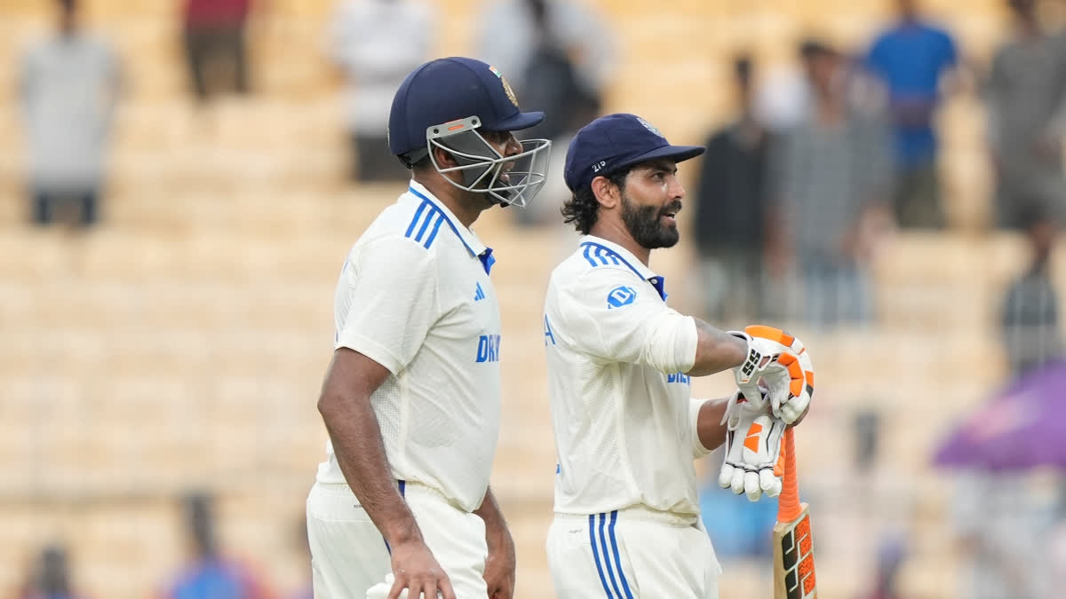 India finished on 376 -run total in the first innings after Bangladesh pacers picked four early wickets on the second day of the first Test on Friday, September 20, 2024. Ashwin added another 11 runs to his overnight score while Ravindra Jadeja fell on the first ball he faced on day 2.