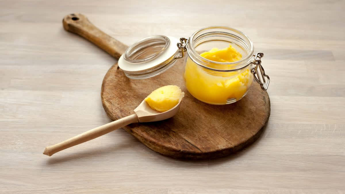 To make ghee at home, simply melt unsalted butter over low heat, simmer until the milk solids settle and turn golden brown, then strain it for a rich, aromatic cooking fat.