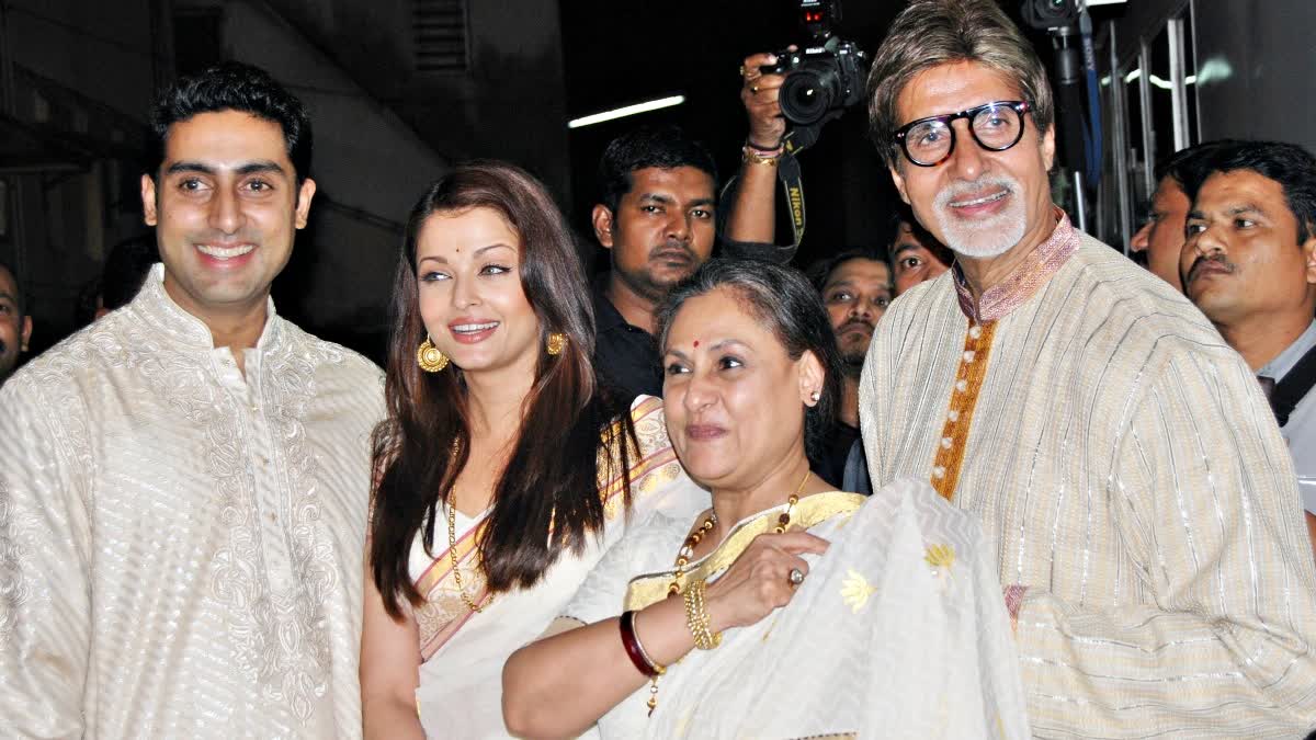 Aishwarya Rai and the Bachchan family