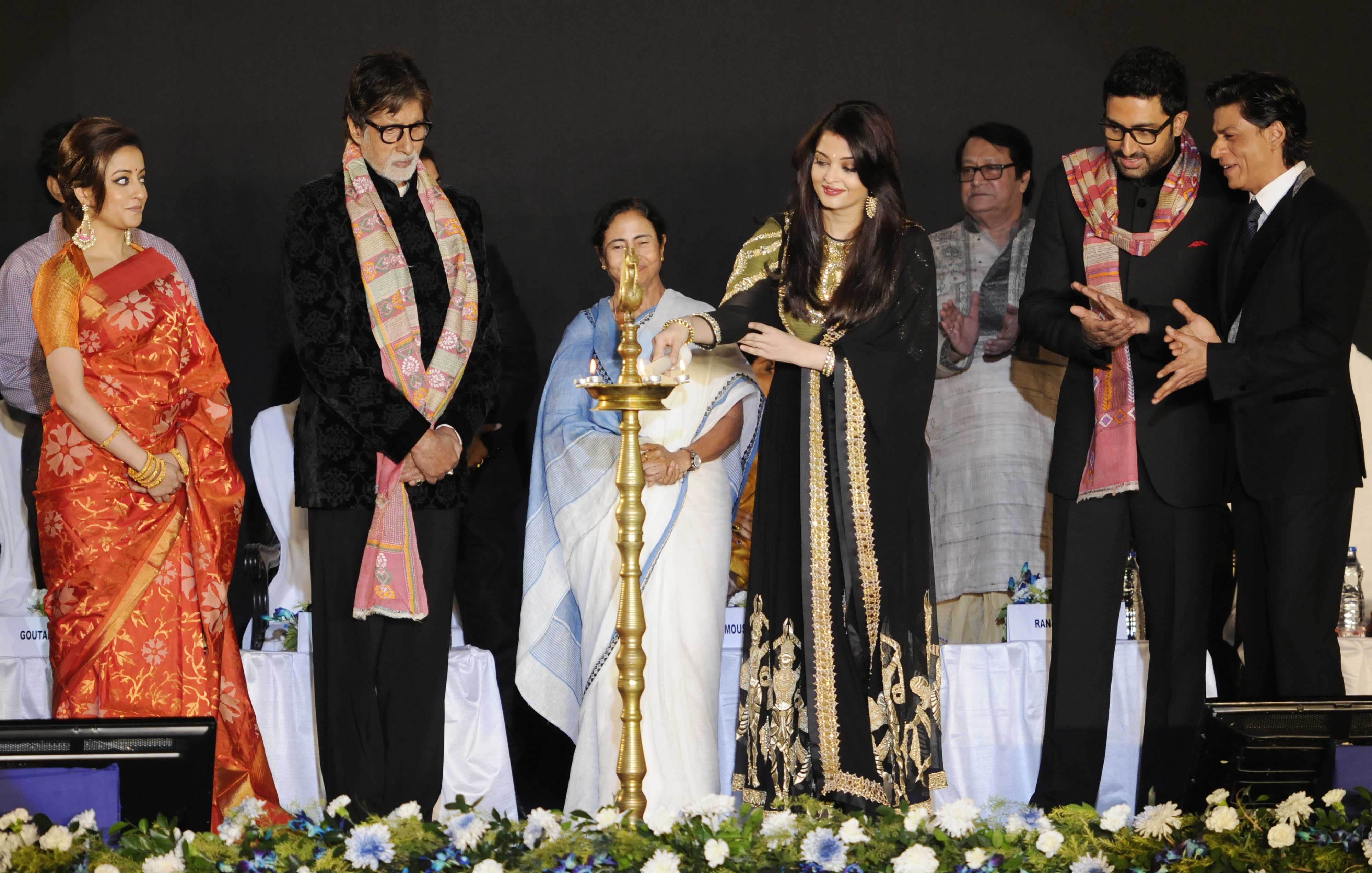 Aishwarya Rai and the Bachchan family